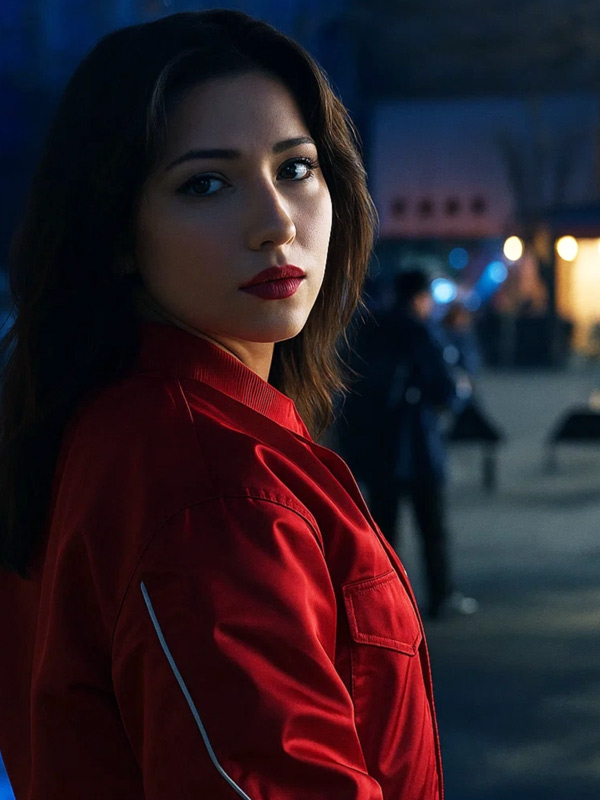 Buy Butterfly 2025 Red Bomber Jacket