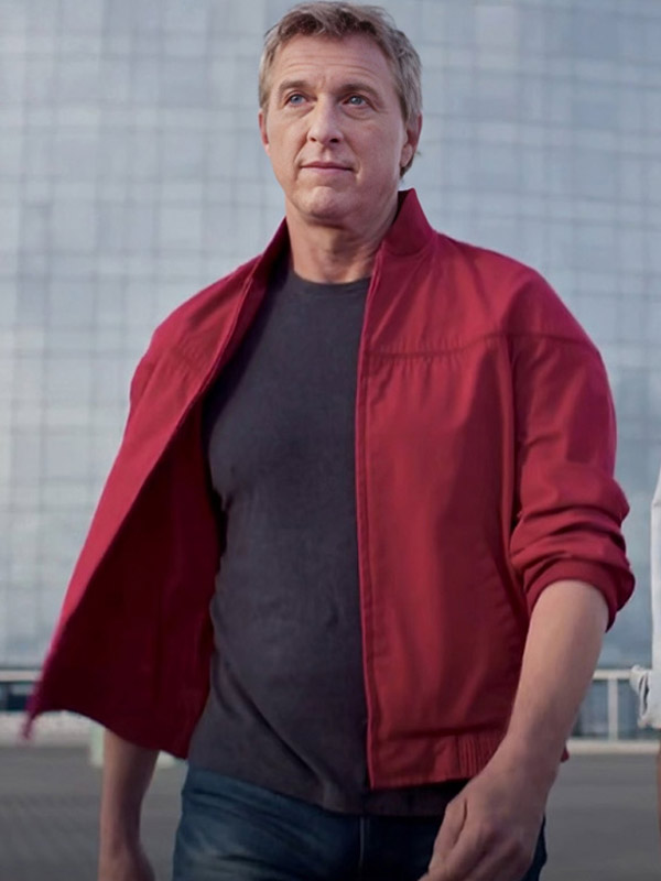 Cobra Kai William Zabka Red Bomber Jacket