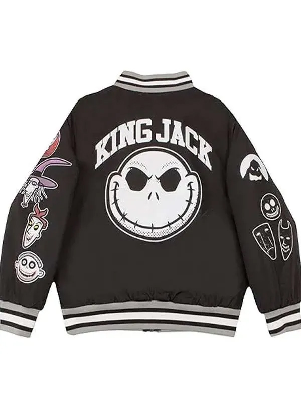 Shop Halloween Nightmare Before Christmas Varsity Jacket