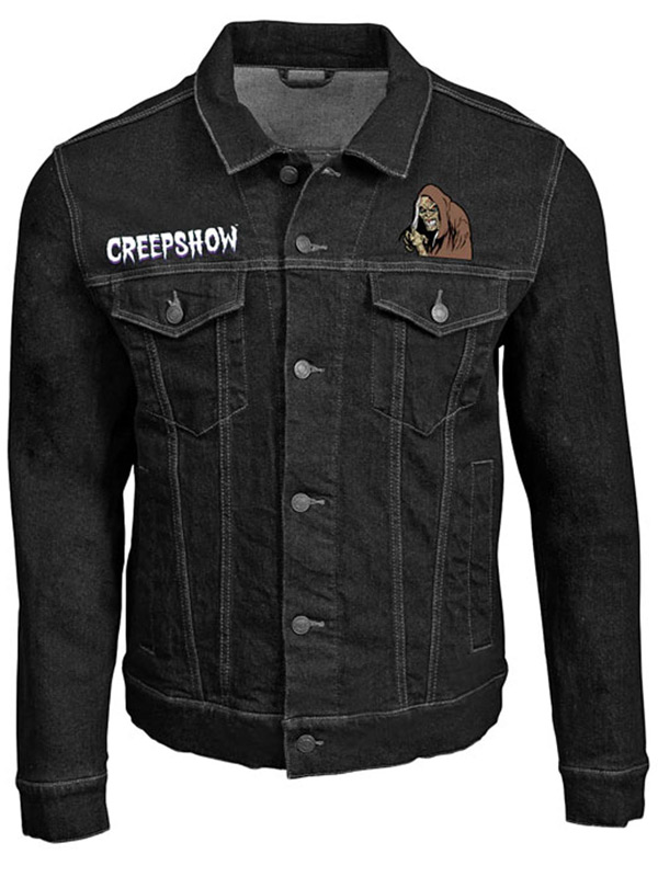 Buy Halloween Scary Creepshow Black Cotton Jacket for Men Women