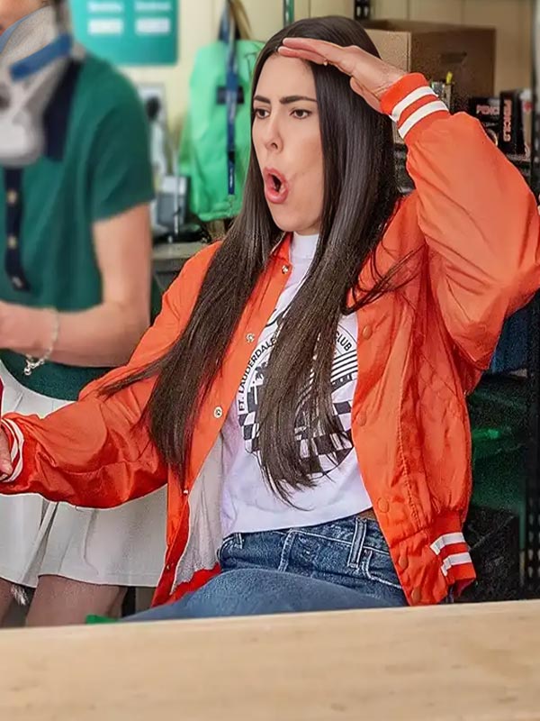 Happy Gilmore 2 2025 Municipal Starter Orange Bomber Jacket