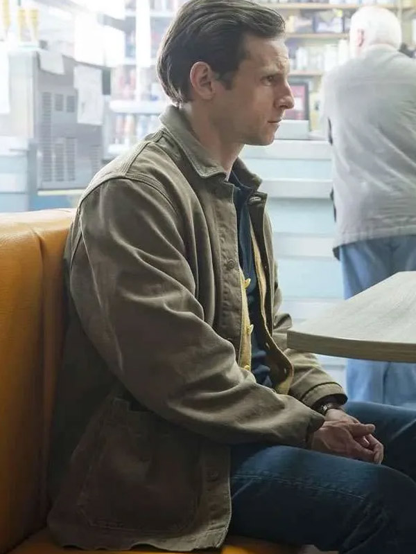 Niall Half Man 2026 Jamie Bell Green Cotton Jacket