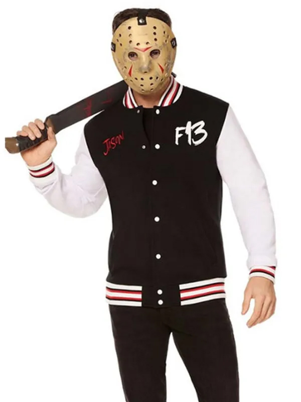Buy Jason Voorhees Friday the 13th Halloween Varsity Jacket