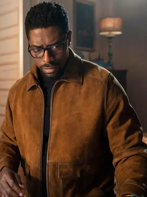 Mayfair Witches S02 Tongayi Chirisa Brown Leather Jacket