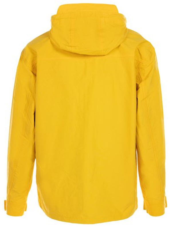 Mens Hooded Yellow Lightweight Jacket