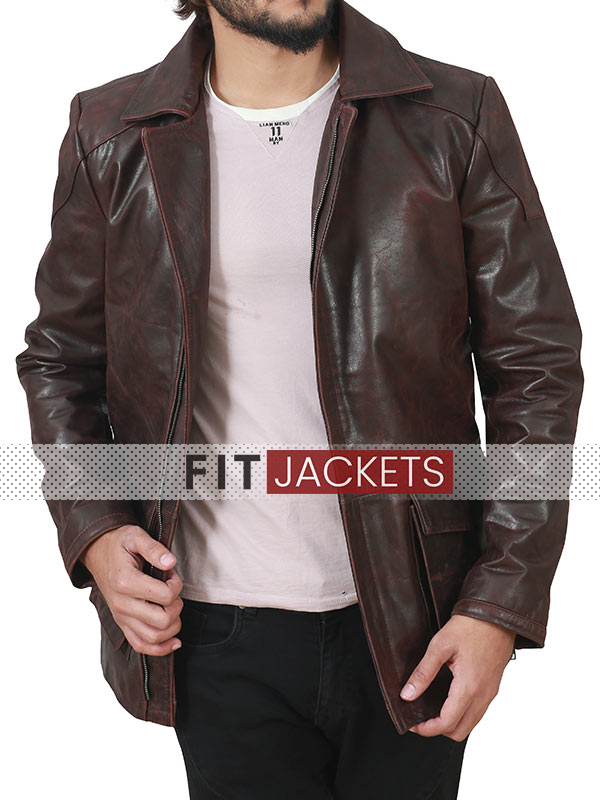 Dark Brown Leather Jacket