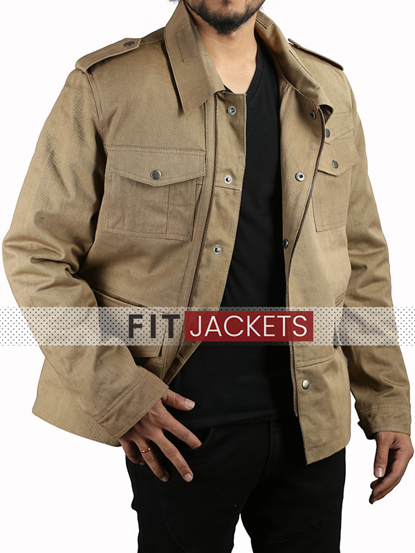 Multiple Pockets Jacket Mens
