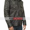 Leather Western Jacket For Mens