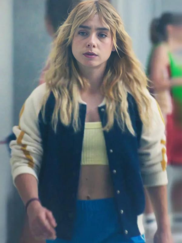 TV Series Olympo 2025 Clara Galle Bomber Jacket