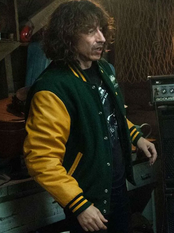 Deaner ’89 Dean Green and Yellow Varsity Jacket