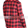 Shop Men Flannel Red Plaid Jacket