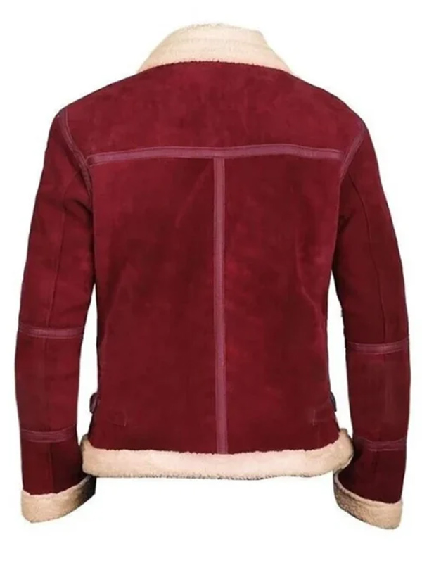 Red Shearling Jacket