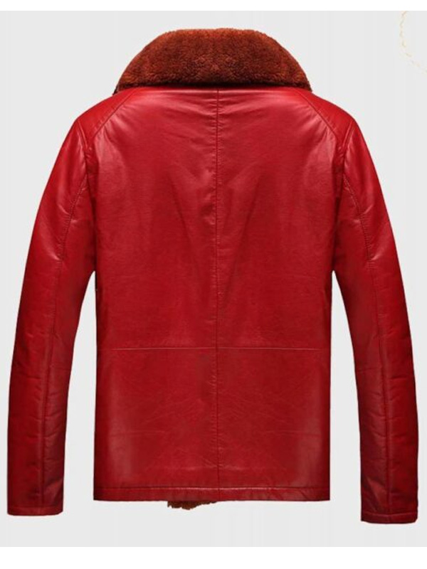 Women Sheepskin Double Breasted Jacket