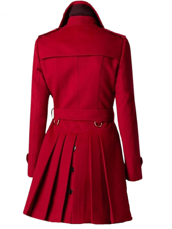 Single Breasted Trench Coat