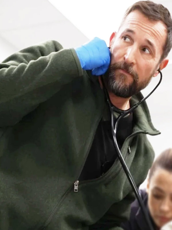 The Pitt Dr. Michael Robinavitch Green Jacket