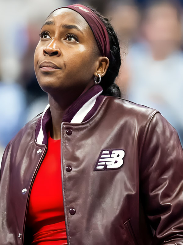 US Open 2025 Coco Gauff Varsity Jacket