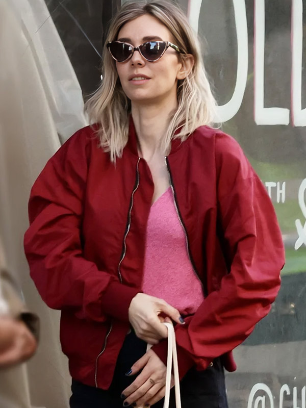 Night Always Comes 2025 Vanessa Kirby Bomber Jacket