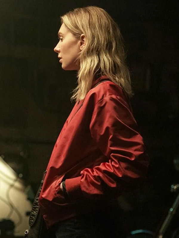 Night Always Comes 2025 Lynette Red Bomber Jacket