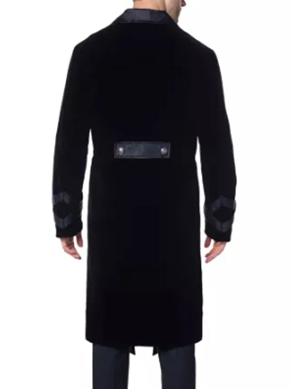 Buy Victorian Vampire Black Velvet Coat for Halloween
