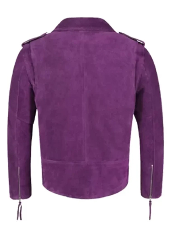 Purple Motorcycle Jacket