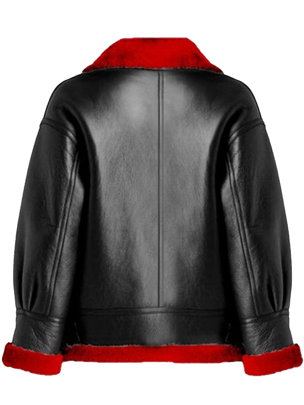 b3 sheepskin bomber jacket