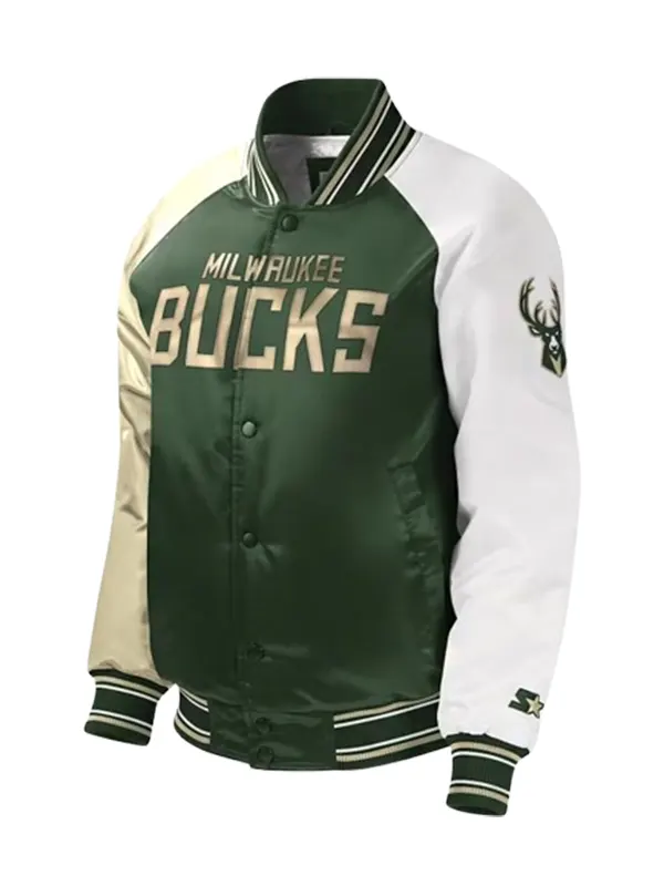 Men Milwaukee Bucks Starter Jacket