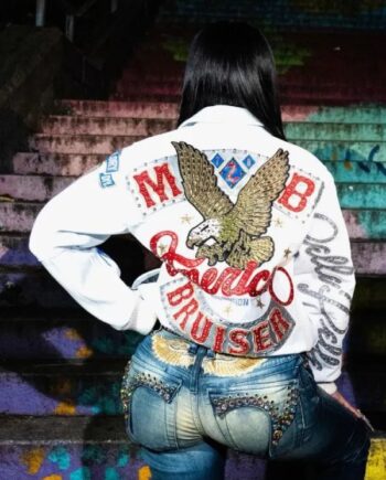 Cardi B Pelle Pelle American Bruiser MB Jacket.