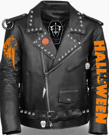 Halloween Black Biker Jacket.