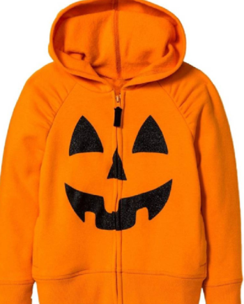 Halloween Pumpkin Orange Hoodie