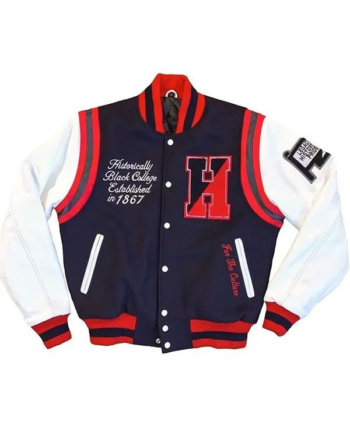 Howard University The Mecca Varsity Jacket.