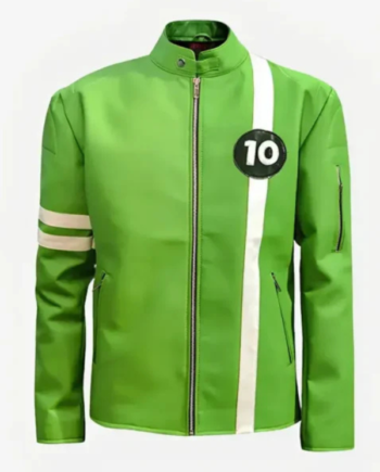 New Ben 10 Alien Swarm Stylish Halloween Leather Jacket.