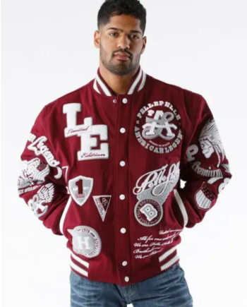 Pelle Pelle American Legend Varsity Jacket.