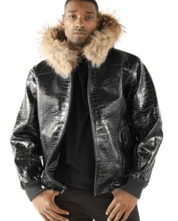 Pelle Pelle Basic Nile Black Leather Jacket.