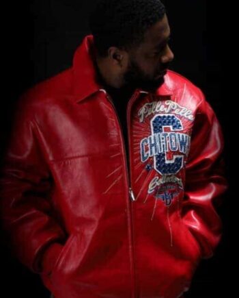 Pelle Pelle Chi-Town Red Leather Jacket