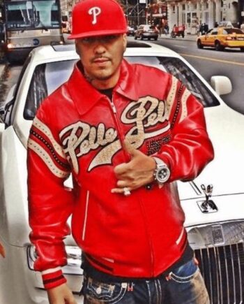 Pelle Pelle French Montana Red Jacket