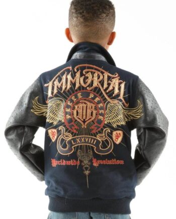 Pelle Pelle Immortals Kids Leather Jacket