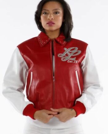 Pelle Pelle Ladies Notorious Red Jacket