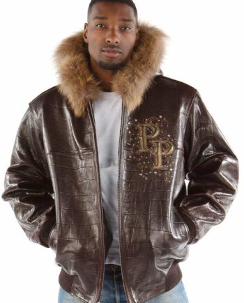 Pelle Pelle Shoulder Crest Leather Jacket