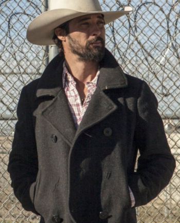 Ryan Bingham TV Series Yellowstone Peacoat