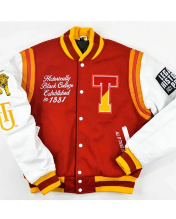 Tuskegee University Ball and Parlay Varsity Jacket.