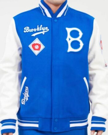 Brooklyn Dodgers Retro Classic Nfl Varsity Jacket