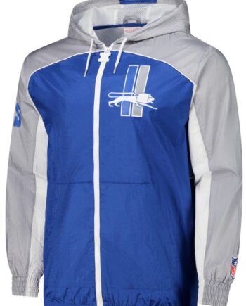 Detroit Lions Mitchell & Ness Nfl Windbreaker