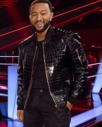 John Legend The Voice Leather Jacket