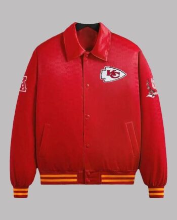 Kith X Nfl Chiefs Bomber Jacket.