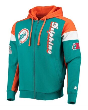 Miami Dolphins Throwback Hoodie.