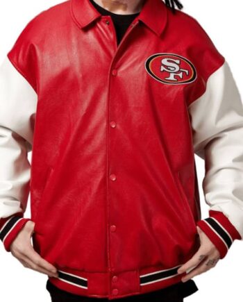 NFL 49ers Super Bowl Varsity Jacket