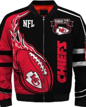 Newest Nfl Jacket Custom Kansas City Chiefs Jacket