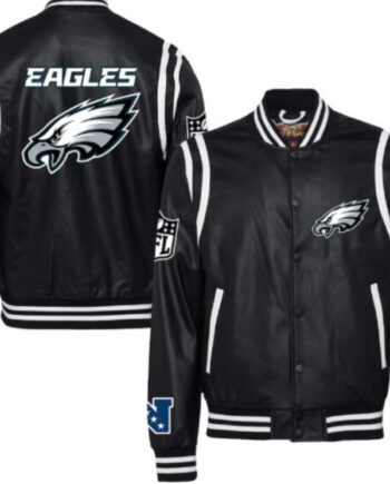 Philadelphia Eagles Jeff Hamilton Full-snap Nfl Jacket