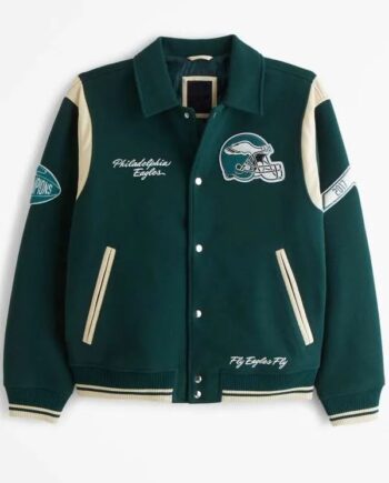 Philadelphia Eagles Varsity Jacket.