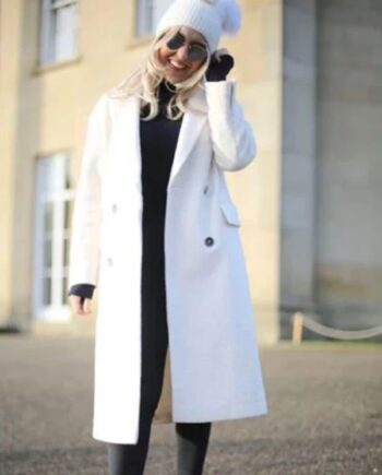 White Christmas Long Coat